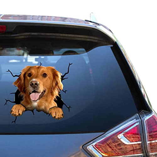 Nova Scotia Duck Tolling Retrievers Dog Decal Wall Sticker Dogs Bumper Cars Decal for Girl Funny Jokes Skateboard Window
