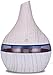 MLTYQ Oli Essenziali Diffusore, Umidificatore Ultrasonico, 300ml Portatile Regolabile Mist Ufficio Camera da Letto modalità BPA-Free Senz'acqua Auto off Air Depuratori Bambino a Casa