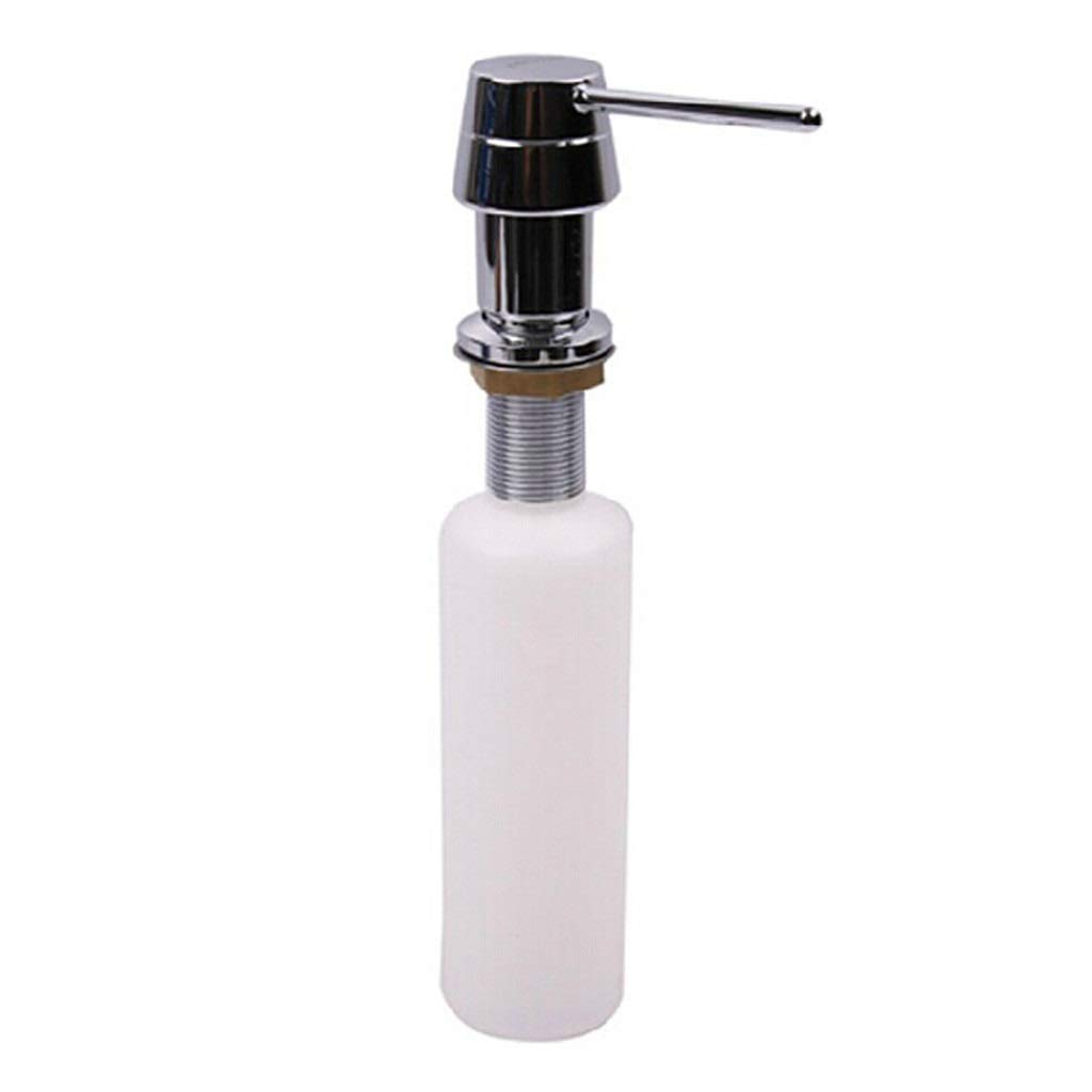NYKK Dosificador de jabón Dispensador de jabón for Fregadero de Cocina Depósito de detergente de Gran Capacidad Dispensador de jabón de Cobre dispensador de jabón