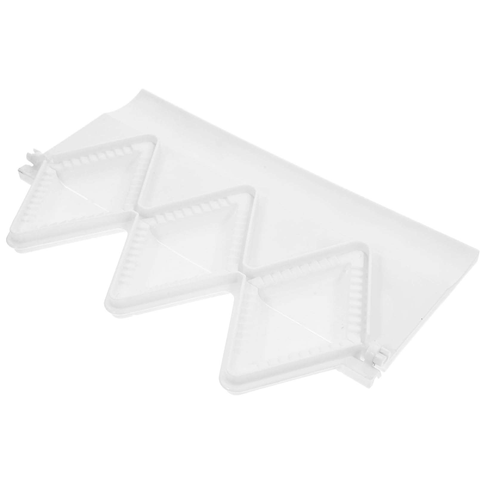 IMIKEYA 4-hole Dumpling Maker Pastry Press for Dumplings Ravioli Empanadas Washable Plastic Dough Press Easy to Clean for Home Kitchen