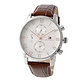 トミー ヒルフィガー TOMMY HILFIGER クロノ クオーツ メンズ 腕時計 1791400 ホワイト [並行輸入品]