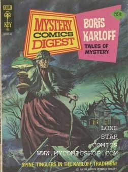 MYSTERY COMICS DIGEST (GOLD KEY) # 20---BORIS K... B001KW4QPC Book Cover