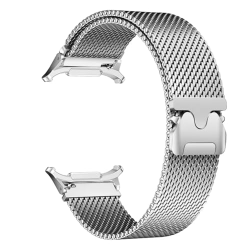 Image of T TECLUSIVE Luxury Parachute Magnetic Strap Compatible for Galaxy Watch Ultra 47mm | Metal Adjustable Magnet Band Chain | Curved Precise Connector Lock