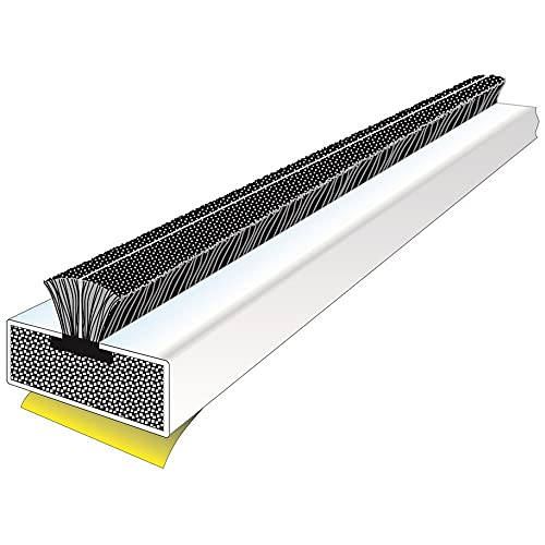 Image of 10 Pack Intumesecnt Fire and Smoke Adhesive Door Seal | 1050 x 10 x 4mm | White | Fire Prevention Safety Protective Seals | Fire Proof Intumescent Strips | Door Fire Proofing