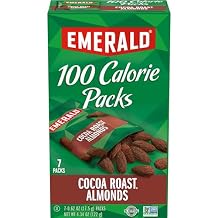 Emerald Chocolate Cocoa Roast Almonds, On-The-Go, 100 Calorie Pack 7CT Pack of 1