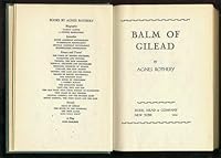 Balm of Gilead B0007E7E8K Book Cover