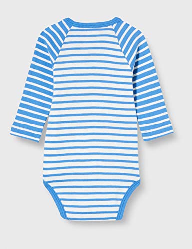 Sanetta Baby-Jungen Wickelbody Blue Kleinkind Unterwäsche-Satz, blau, 050