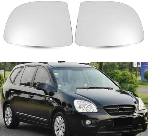 Miroir réfléchissant et chauffant pour rétroviseur de voiture Kia Carens - 4