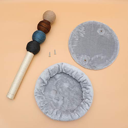 POPETPOP Brinquedo de escalada para gatos, árvore de atividades, gatinho, condomínio de arranhões, p