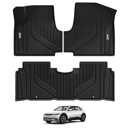 Tapis de sol TPE pour Hyundai Ioniq 5 avec console non amovible 2022-2025