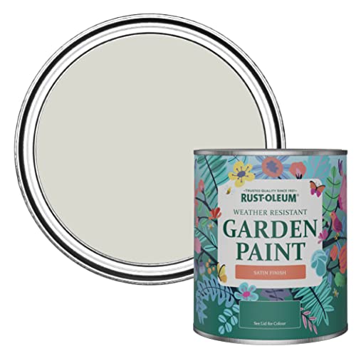 Rust-Oleum Brown Mould-Resistant Garden Paint In Satin Finish - Mocha 750ml