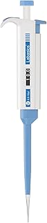 Labasics Single Channel Pipettor Controller, Adjustable Variable Volume Micropipette Pipette Pipet with Replaceable Tip Cone for Laboratory Research, 0.5-10 µL