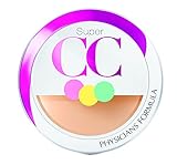 Physicians Formula Super CC Color-Correction and Care CC Compact Cream SPF 30, Light/Medium, 0.28 Ounce