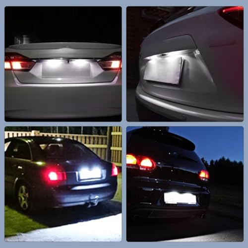 Luces de matrícula para automóvil VW con carcasa sellada OEM 1K8943021C 4