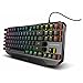 Ozone Gaming, Teclado GamingAlpha Strike, OZALPHASTRIKESP, Teclado Mecanico, Switches Outemu Red, Iluminacion LED RGB, Silencioso, Numerico, Layout Español