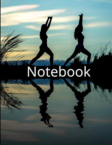 Notebook: Sports and yoga notebook(8.5"x 11")