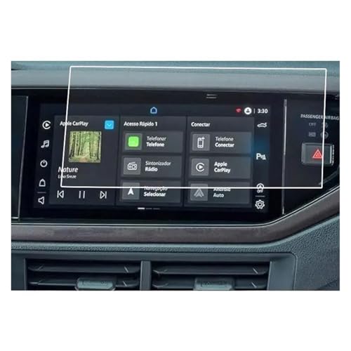 Protection d'écran VW Virtus 2023 2024 en verre trempé 10.1 pouces pour navigation GPS