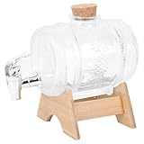 Ambiance chaleureuse et soignée : Ce verre à robinet ajoute une élégance discrète à vos tables, parfait pour réunions en famille ou entre amis, et accompagne agréablement les instants de détente ou fête