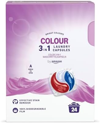 by Amazon Color Wäschekapseln 3in1, 24 Waschgänge
