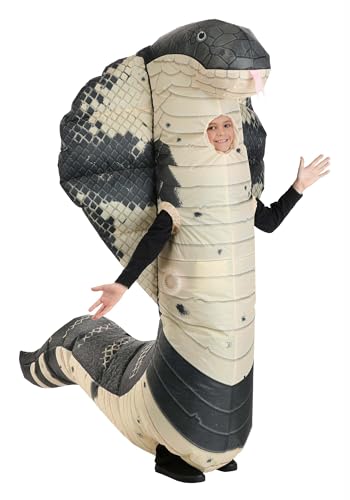 Disfraz Inflable de Serpiente con Capucha para Niños miniatura 1