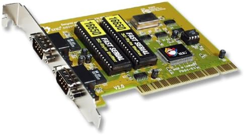 SIIG 2Ser 16550 DB9 PCI Cyberserial Dual PNP Irq Sharing 460K