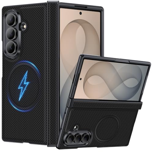 TLOMPLO �Ή� Galaxy Z Fold 8 Ultra �P�[�X ��?�i�� �X�^���h�t �}�O�l�b�g���� �J�[�{���� ���y�� ��