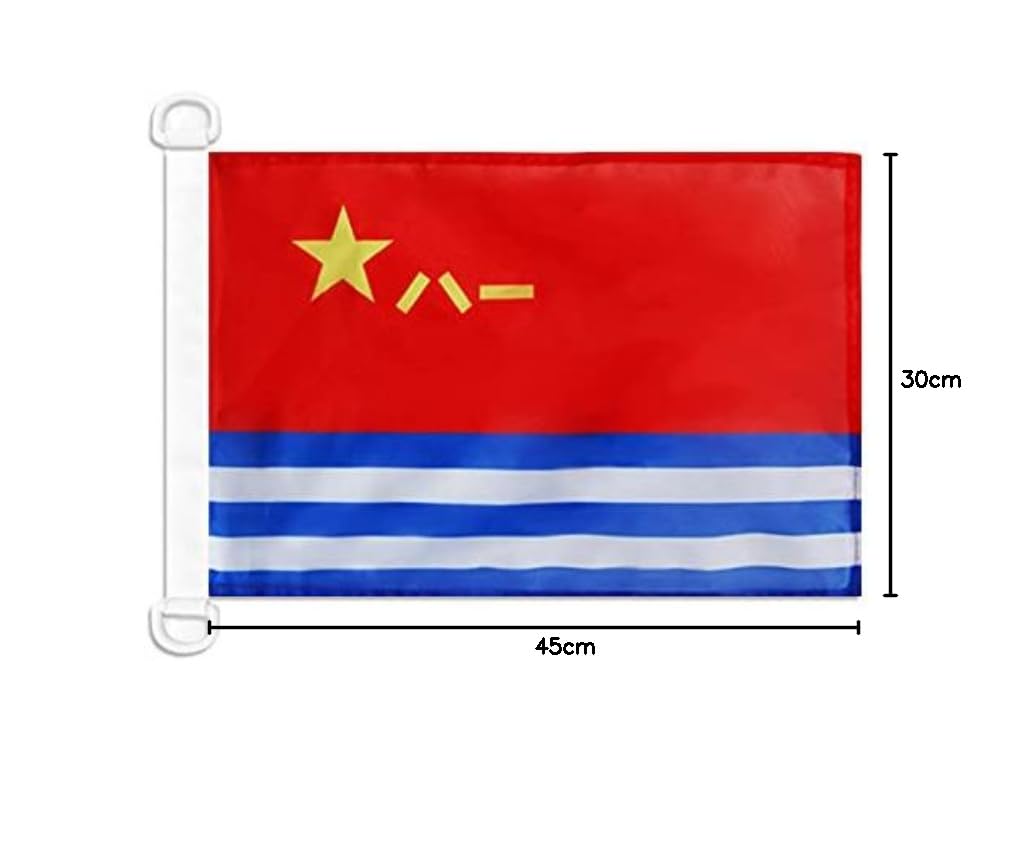 Achat Pavillon Nautique Croix Rouge 45x30 Cm Anneaux Usage Extérieur