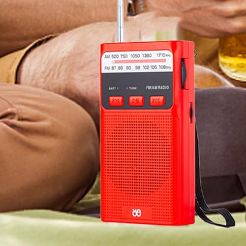 Radio portátil recargable con altavoz inalámbrico y linterna integrada 3