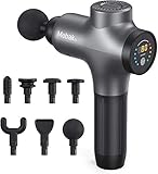 [ 2020 AKTUALISIERTE VERSION LEISTUNGSSTARK & LEISE ] : Diese Handmassagepistole verfügt über einen eingebauten bürstenlosen 60W-Motor mit hohem Drehmoment, der eine hohe Leistung bei geringer Geräuschpegel bietet. Das Arbeitsgeräusch beträgt 35 – 50 dB, ziemlich leise. Sie kann zu Hause, im Fitnessstudio und jederzeit verwendet werden, ohne andere zu stören. Perfektes Muskelmassagegerät für persönliche oder professionelle Anwender wie Sportler, Therapeuten und Chiropraktiker.