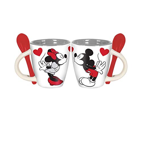 Disney Mickey n Minnie Espresso Spoon Mug