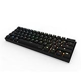 Anne Pro 2 Tastiera meccanica Bluetooth 4.0 Tipo C RGB a 61 tasti, per videogiochi con tasti...