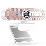 Excelente calidad de vídeo: lente de cristal óptico de alta calidad, sensor CMOS de alta resolución de 30 fotogramas por segundo, entrega de vídeo HD 1080p e imagen de alta resolución, transmisión en directo más fluida en redes sociales y juegos como Skype, Twitch, YouTube y Facebook.