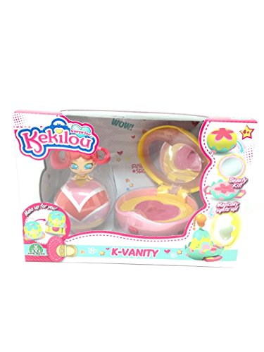 Kekilou - K-Vanity - Mini Playset - Gisele - Beauty Kit - Specchio che si illumina - Giochi Preziosi