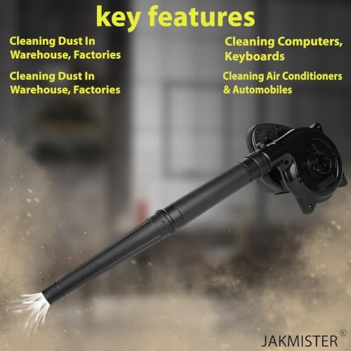 Image of Jakmister (Anti-Vibration) Unbreakable Plastic 650 W 16000RPM 180km /h Airflow with Extension Pipe