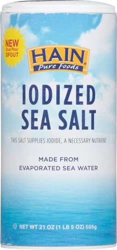 Hain Pure Foods Iodized Sea Salt, 21 Oz - Image 5