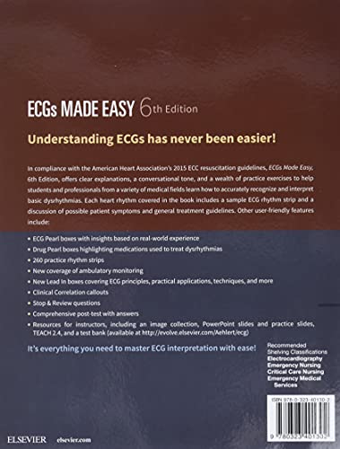 Mosby 9780323401302 Ecgs Made Easy thumb #1