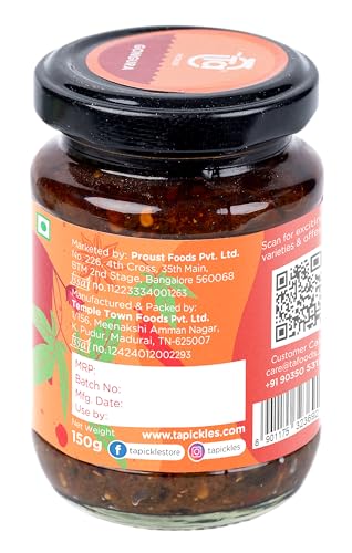 Image of Ta Gongura Pickle | 150g | Andhra Style Sorrel Leaves Achar | Cold Pressed Oil | No Preservatives | Traditional South Indian Pickle