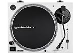 Audio-Technica AT-LP120XBTUSBWH Gramofon z napędem bezpośrednim (Bluetooth i USB) biały