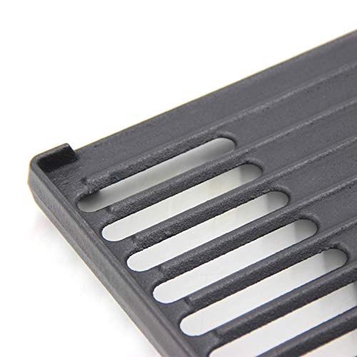 Hongso Matte Cast Iron Cooking Grill Grid Grate Replacement Parts for