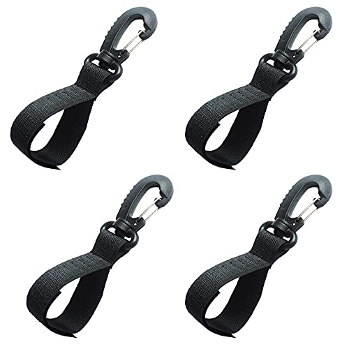 JOIBA 4 STÜCKE Kajak Paddel Clip Kajak Paddel Halter Bootspaddel-Aufbewahrungshalter Kajak-Kanu-Paddel-Zubehör(D-Ring-Patch Nicht enthalten) Cover