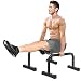IDEER LIFE Parallettes Push-Up Bar, Parallette Bars, Gym XL Parallette Push up Stand, Upper Body Exercise Equipment w/Large Non Slip Rubber Feet &Removable Handle Grip,14x24 inch