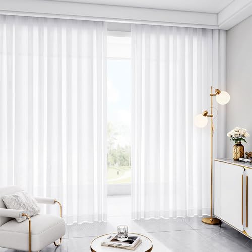 Panneau de rideau vertical transparent pour protéger son intimité sans assombrir