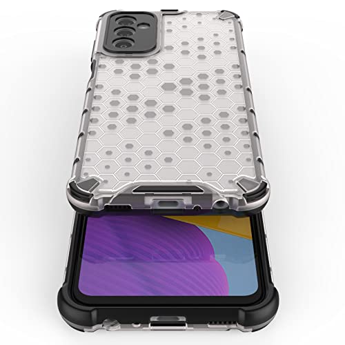 Image of Glasgow Back Case Cover Designed for Samsung Galaxy F13 / M13 4G - Transparent