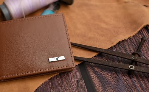 Image of URBAN FOREST Fred Aniline Cognac Leather Wallet for Men