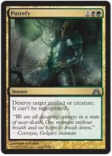 Magic The Gathering - Putrefy - Dragon's Maze
