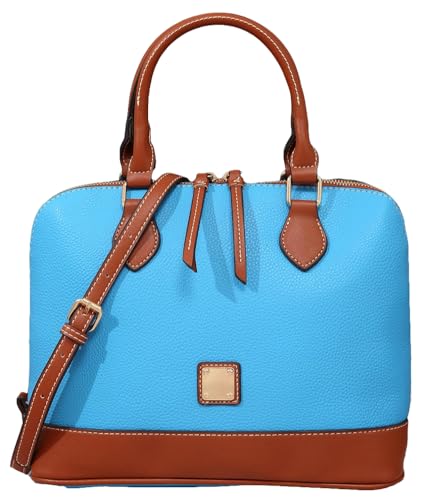 Womens Trendy Vegan Leather Handnag Purse Large Shell Tote Crossbody Bag Working Shoulder Bag Top Handle Satchels