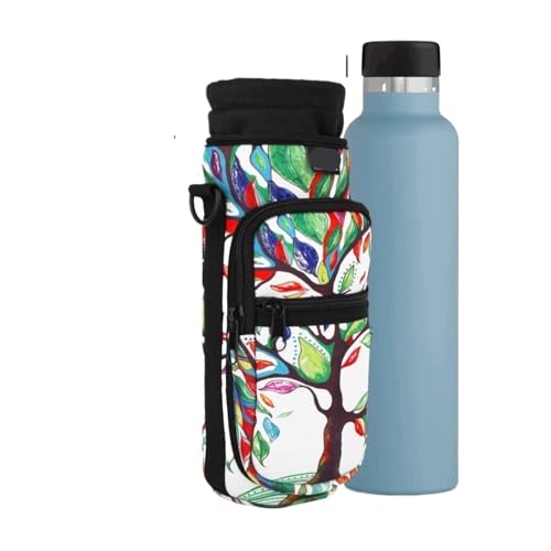 Bolsa Porta Botella de Agua Bolsa for transportar botellas de agua de 25 oz/32 oz, bolsa for botellas, correa ajustable for el hombro, accesorios for botellas de agua deportivas para Deportes Senderis