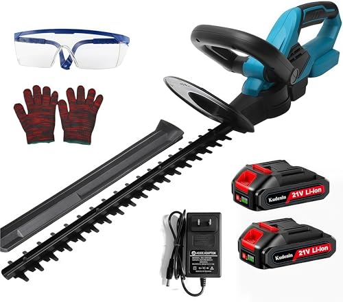 ヘッジトリマー充電式 18-21V 切断幅:410mm カット直径:20mm 生垣 バリカン...