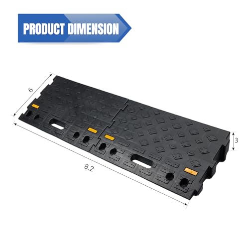Rampas portátiles de plástico Nilight para bordillo, 2 unidades miniatura 2