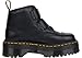 Dr. Martens Women's Devon FLWR Ankle Boot, Black Milled Nappa, 7